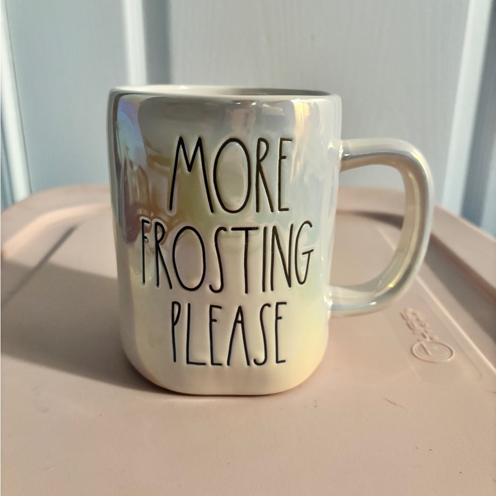 Rae Dunn More Frosting Please mug